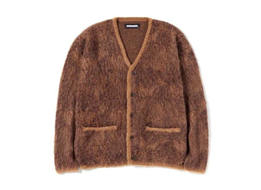 NEIGHBORHOOD MOHAIR CARDIGAN / AN-KNIT . LS