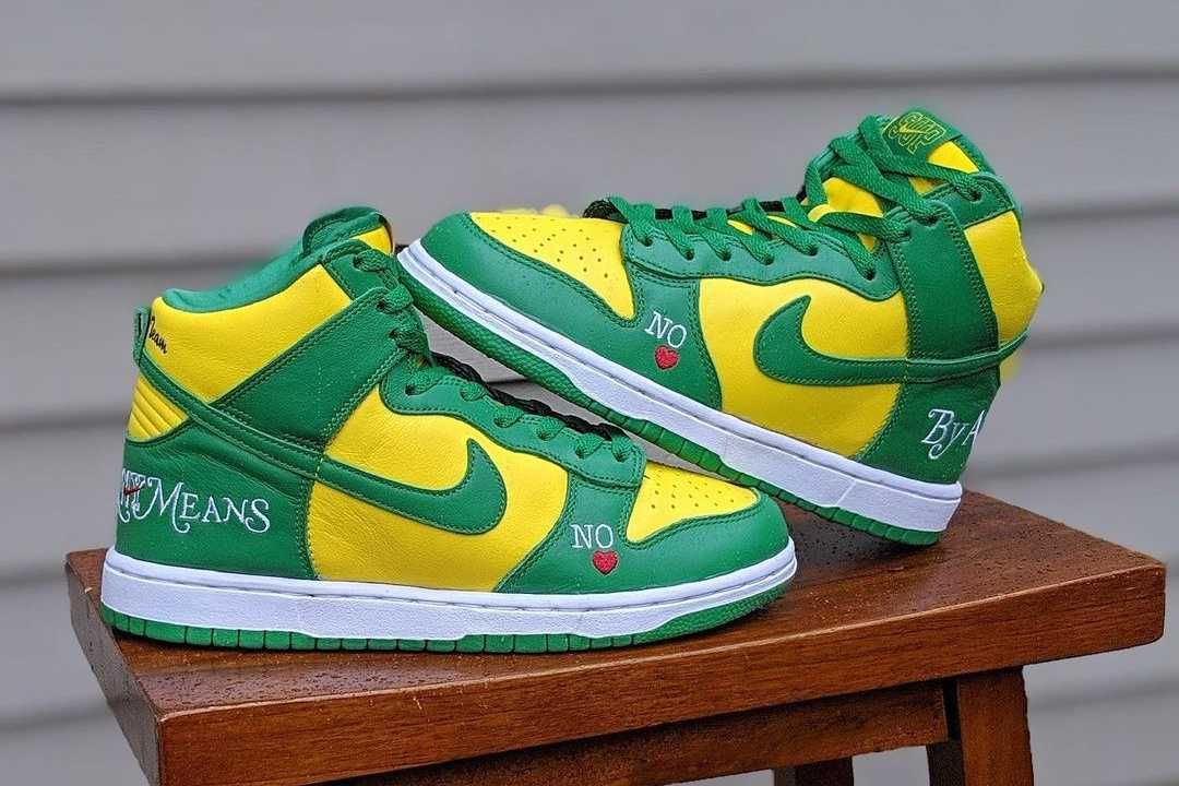 【スニダンで購入可】3/5発売 Supreme × Nike SB Dunk High "BY ANY MEANS" 3colors 抽選/定価/販売店舗まとめ  31枚目
