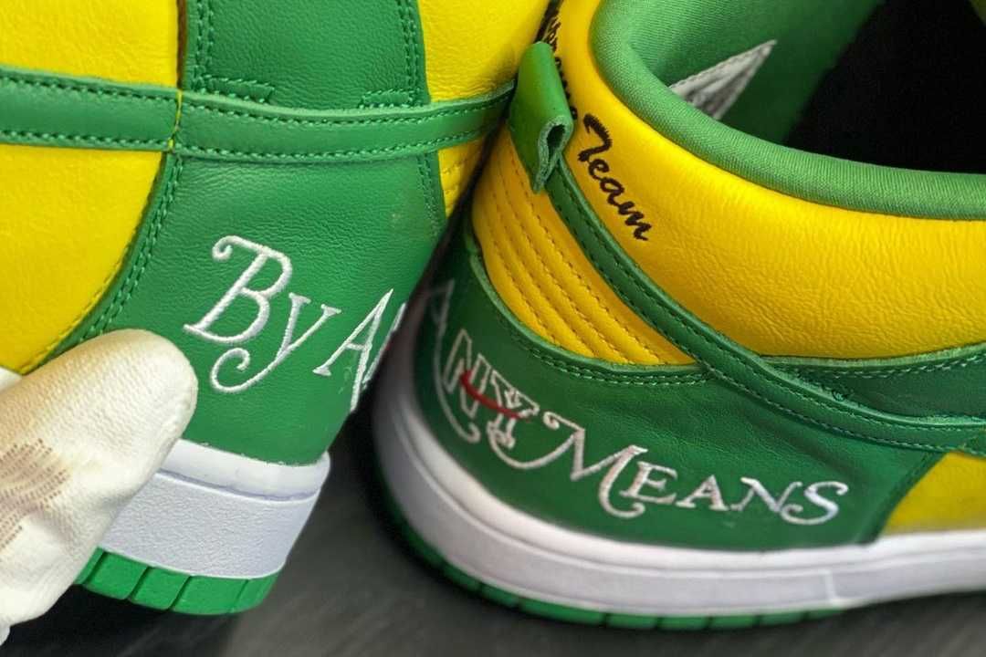 【スニダンで購入可】3/5発売 Supreme × Nike SB Dunk High "BY ANY MEANS" 3colors 抽選/定価/販売店舗まとめ  32枚目