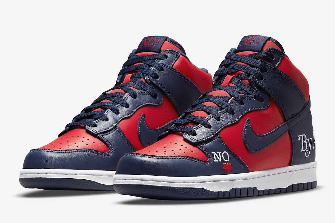 【スニダンで購入可】3/5発売 Supreme × Nike SB Dunk High "BY ANY MEANS" 3colors 抽選/定価/販売店舗まとめ  26枚目