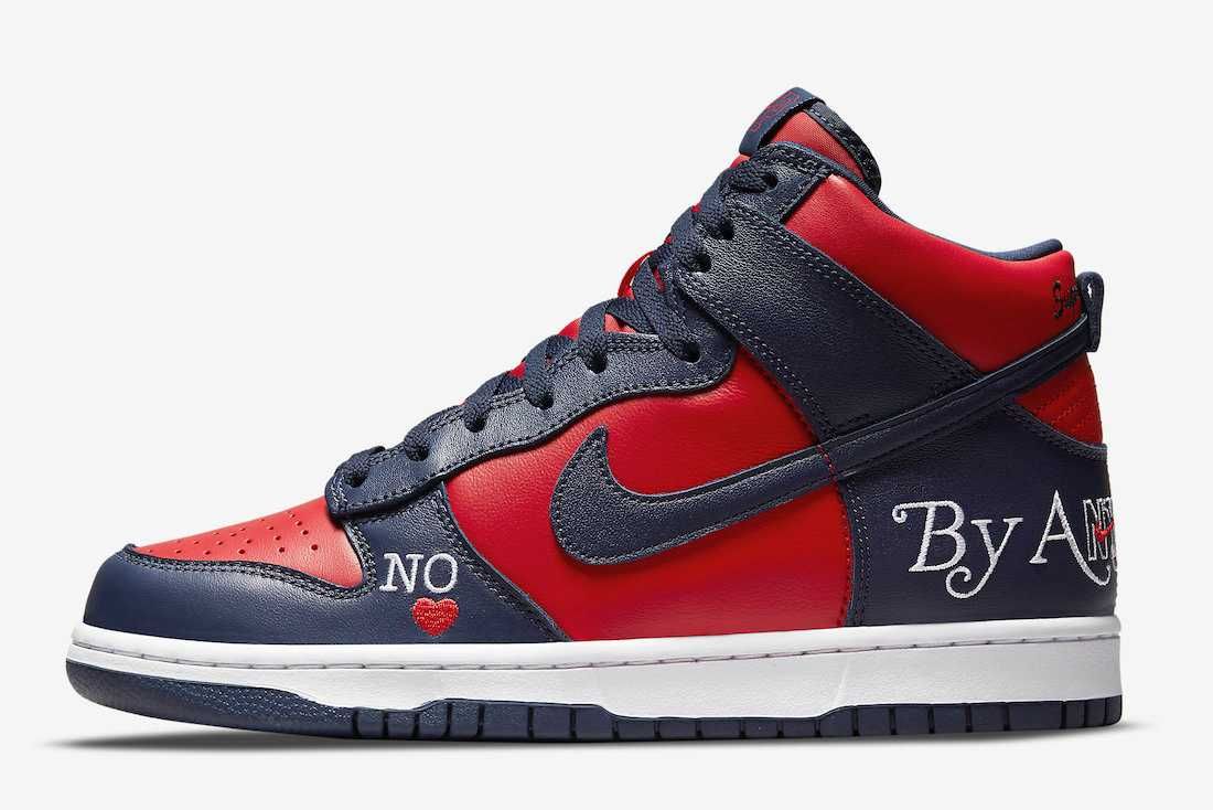 【スニダンで購入可】3/5発売 Supreme × Nike SB Dunk High "BY ANY MEANS" 3colors 抽選/定価/販売店舗まとめ  27枚目