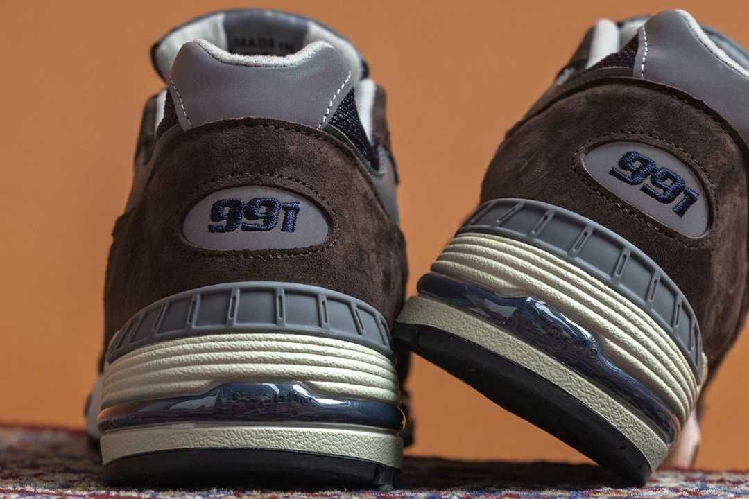 【販売リンクあり】11月中旬発売 New Balance M991 BNG "Dark Brown" 抽選/定価/販売店舗まとめ 2枚目