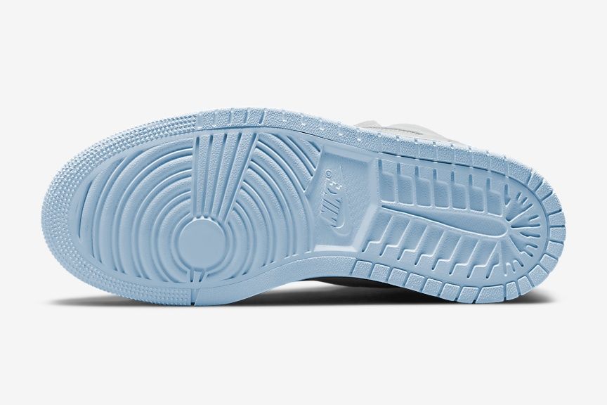 【販売リンクあり】11/6発売 Nike WMNS Air Jordan 1 Zoom Air CMFT "Grey Fog/White/Celestine Blue" 抽選/定価/販売店舗まとめ 5枚目