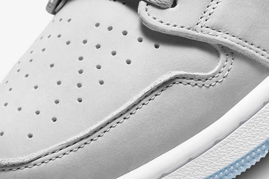 【販売リンクあり】11/6発売 Nike WMNS Air Jordan 1 Zoom Air CMFT "Grey Fog/White/Celestine Blue" 抽選/定価/販売店舗まとめ 6枚目