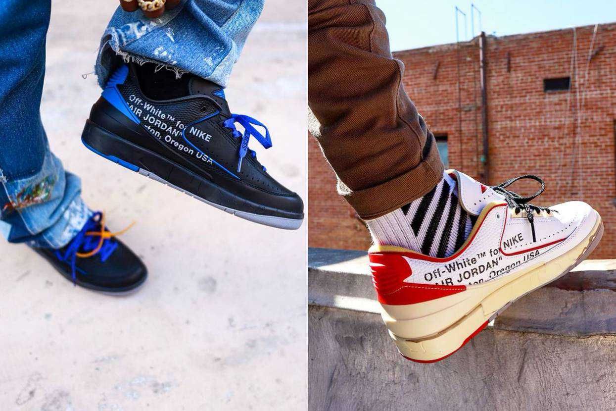 【スニダンで購入可】11/12発売 Off-White × Nike Air Jordan 2 Low 2colors 抽選/定価/販売店舗まとめ 7枚目