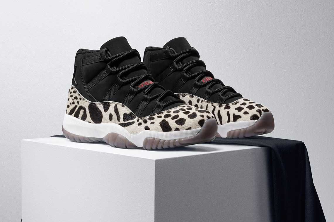 【スニダンで購入可】11/26発売 Nike WMNS Air Jordan 11 "Animal Instinct" 抽選/定価/販売店舗まとめ 5枚目