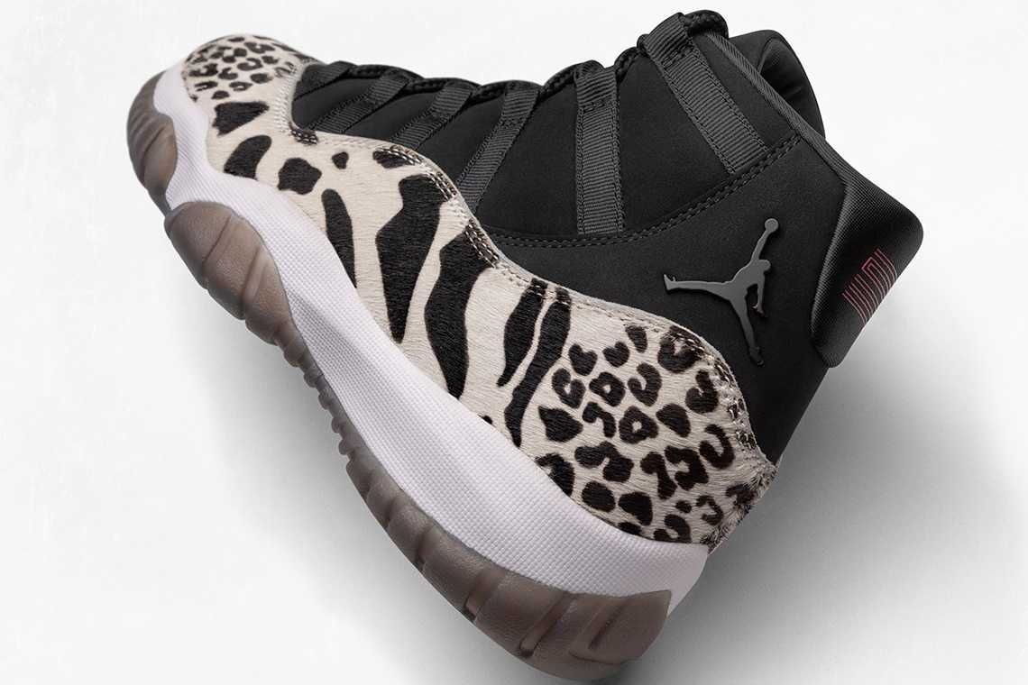 【スニダンで購入可】11/26発売 Nike WMNS Air Jordan 11 "Animal Instinct" 抽選/定価/販売店舗まとめ 7枚目