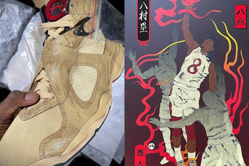 【リーク】Rui Hachimura × Nike Air Jordan 8 SE "Twine/Gym Red" 抽選/定価/販売店舗まとめ