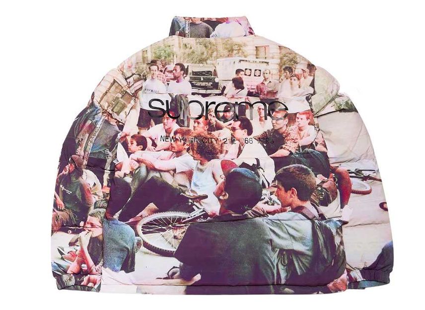 Supreme Lafayette Reflective Down Jacket