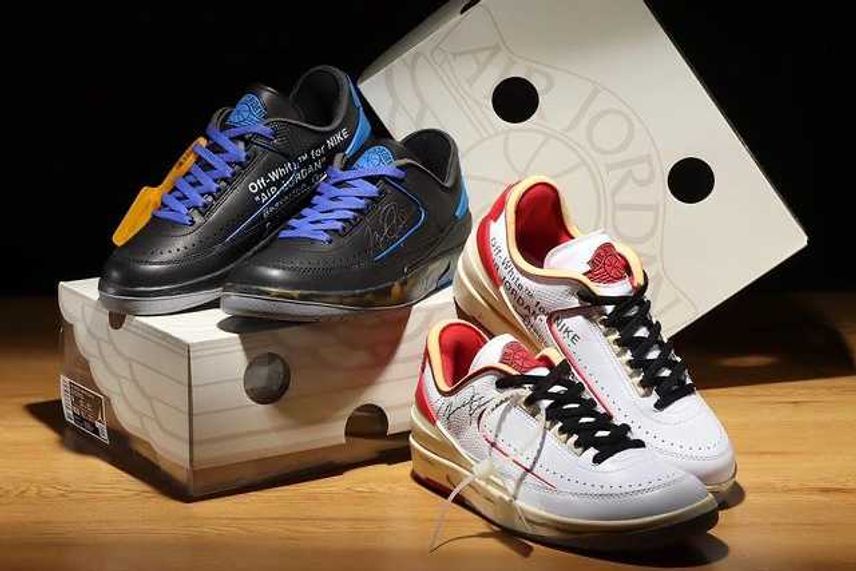 スニダンで購入可】11/12発売 Off-White × Nike Air Jordan 2 Low