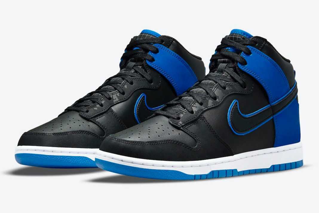 【スニダンで購入可】1/13・1/14発売 Nike Dunk High "Blue Camo" 抽選/定価/販売店舗まとめ 4枚目