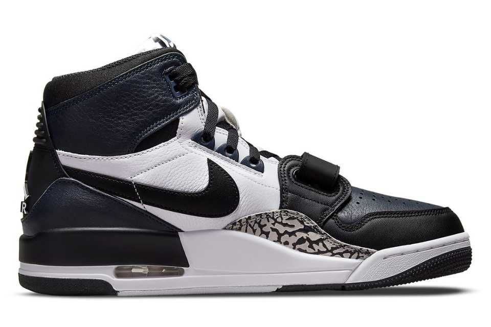 【リーク】海外2021年発売 Nike Jordan Legacy 312 "Midnight Navy/Black-White" 抽選/定価/販売店舗まとめ 3枚目