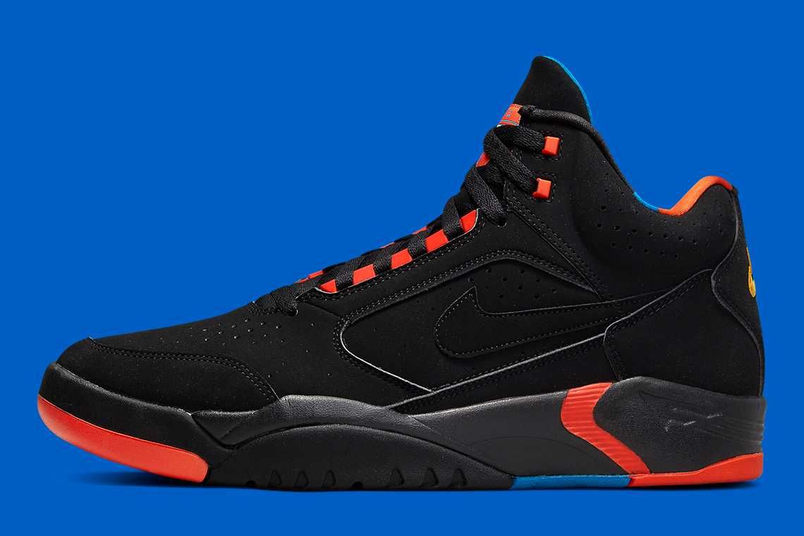 【リーク】海外11/15発売 Nike Air Flight Lite Mid "Black/Team Orange-Imperial Blue-University Gold" 抽選/定価/販売店舗まとめ 2枚目