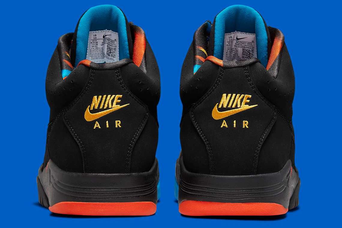 【リーク】海外11/15発売 Nike Air Flight Lite Mid "Black/Team Orange-Imperial Blue-University Gold" 抽選/定価/販売店舗まとめ 4枚目