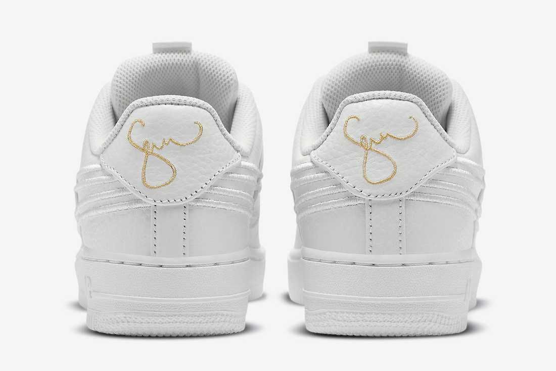 【スニダンで購入可】2/18発売 Serena Williams × Nike Wmns Air Force 1 Low LXX "Summit White" 抽選/定価/販売店舗まとめ 8枚目