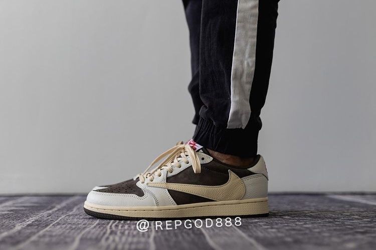 【スニダンで購入可】7/21発売 Travis Scott × Nike Air Jordan 1 Low "Reverse Mocha/Sail and Ridgerock" 抽選/定価/販売店舗まとめ 24枚目