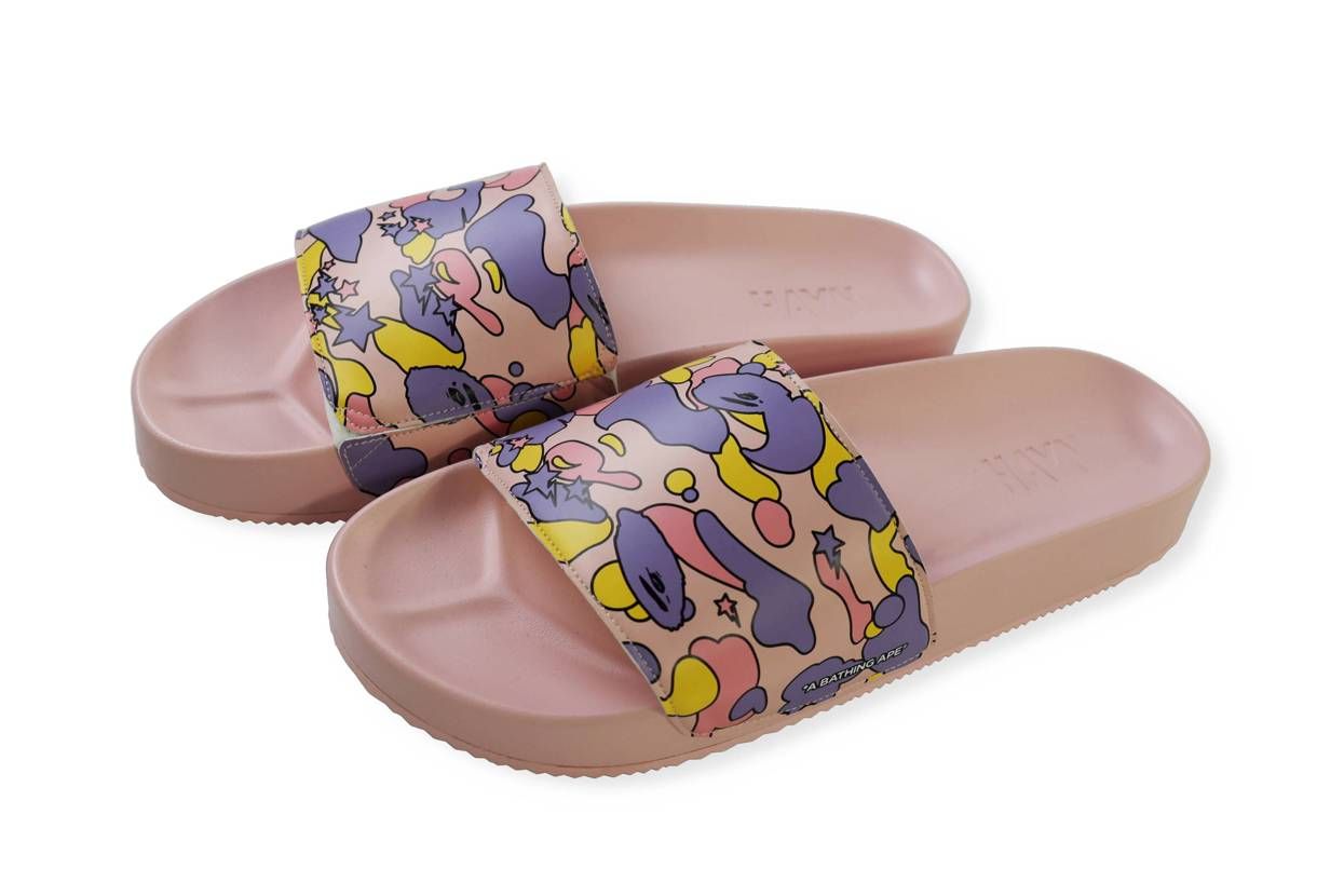 【販売リンクあり】11/14発売 HAYN × BAPE® STA Camo Slide Sandals 4colors 抽選/定価/販売店舗まとめ 5枚目