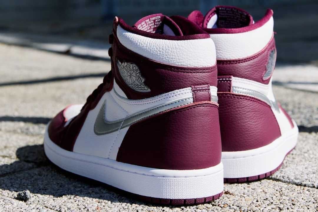 【スニダンで購入可】11/20発売 Nike Air Jordan 1 High OG "Bordeaux" 抽選/定価/販売店舗まとめ 3枚目