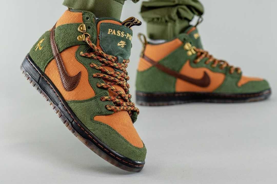 【スニダンで購入可】3/5・3/8発売 PASS~PORT × Nike SB Dunk High "Work Boot" 抽選/定価/販売店舗まとめ 11枚目