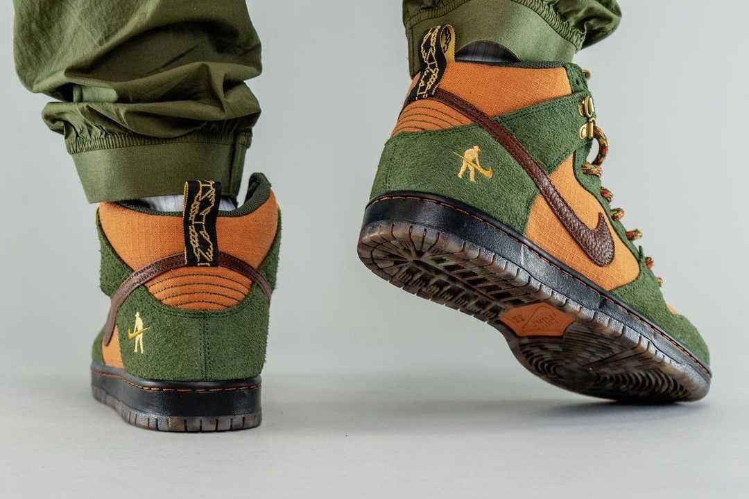 【スニダンで購入可】3/5・3/8発売 PASS~PORT × Nike SB Dunk High "Work Boot" 抽選/定価/販売店舗まとめ 15枚目