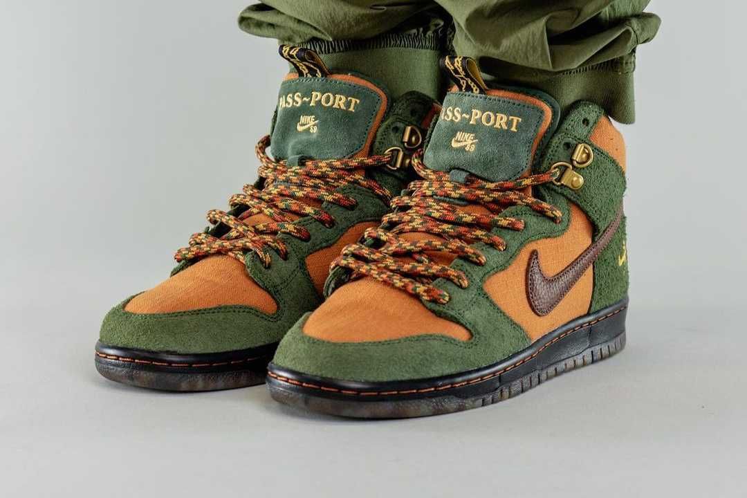 【スニダンで購入可】3/5・3/8発売 PASS~PORT × Nike SB Dunk High "Work Boot" 抽選/定価/販売店舗まとめ 13枚目