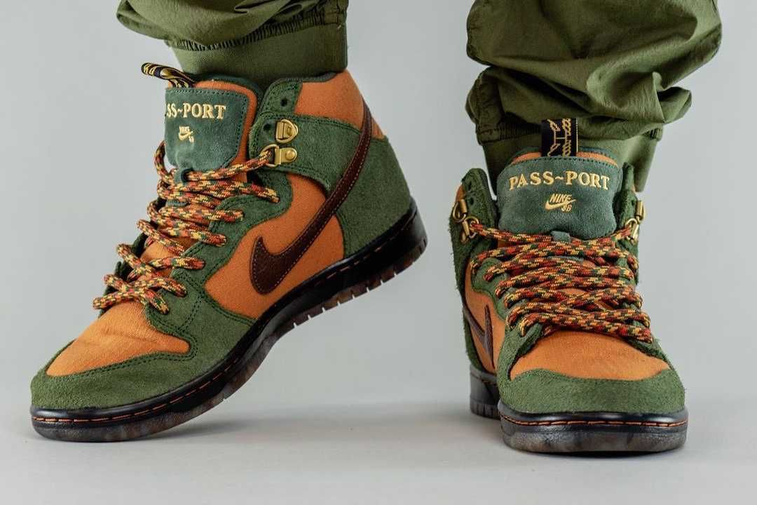 【スニダンで購入可】3/5・3/8発売 PASS~PORT × Nike SB Dunk High "Work Boot" 抽選/定価/販売店舗まとめ 14枚目