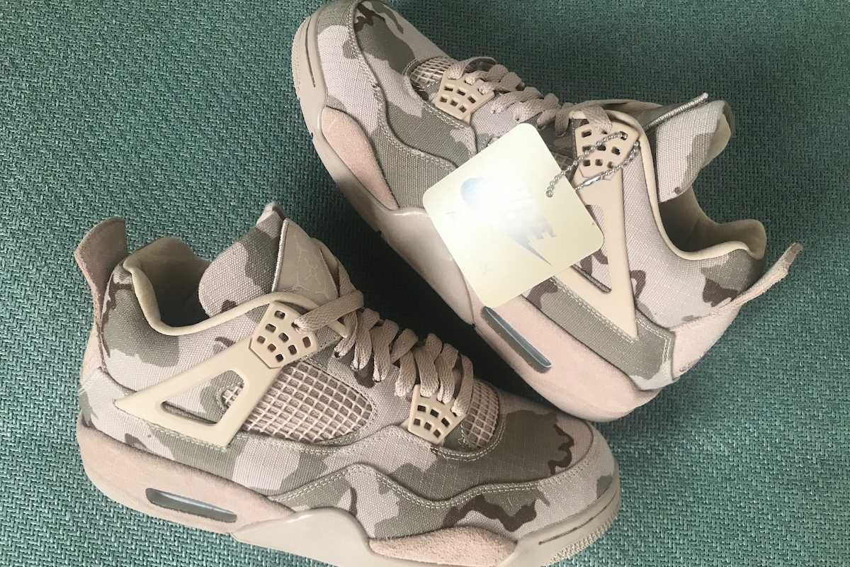 【リーク】Aleali May × Nike WMNS Air Jordan 4 Retro SP "Camo/Sand" 抽選/定価/販売店舗まとめ 5枚目