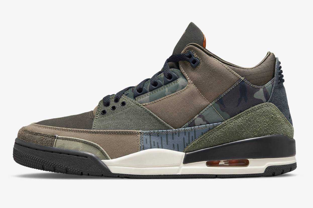 【スニダンで購入可】11/29発売 Nike Air Jordan 3 "Patchwork" 抽選/定価/販売店舗まとめ 3枚目