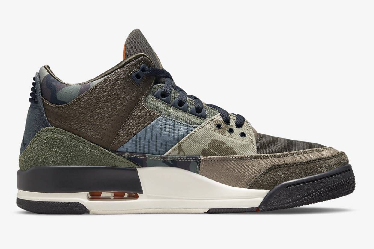 【スニダンで購入可】11/29発売 Nike Air Jordan 3 "Patchwork" 抽選/定価/販売店舗まとめ 2枚目