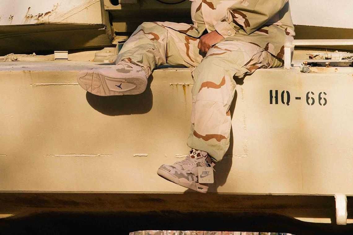 【リーク】Aleali May × Nike WMNS Air Jordan 4 Retro SP "Camo/Sand" 抽選/定価/販売店舗まとめ 3枚目