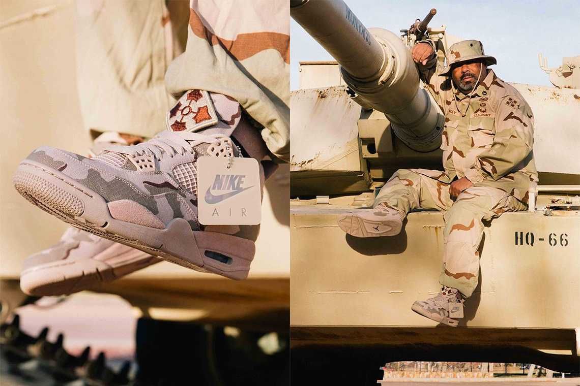 【リーク】Aleali May × Nike WMNS Air Jordan 4 Retro SP "Camo/Sand" 抽選/定価/販売店舗まとめ