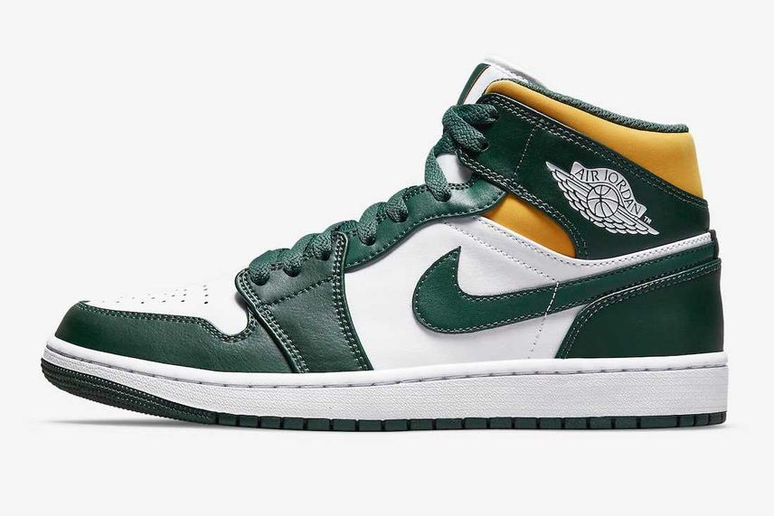 【リーク】海外2021年 Nike Air Jordan 1 Mid "Seattle Supersonics" 抽選/定価/販売店舗まとめ