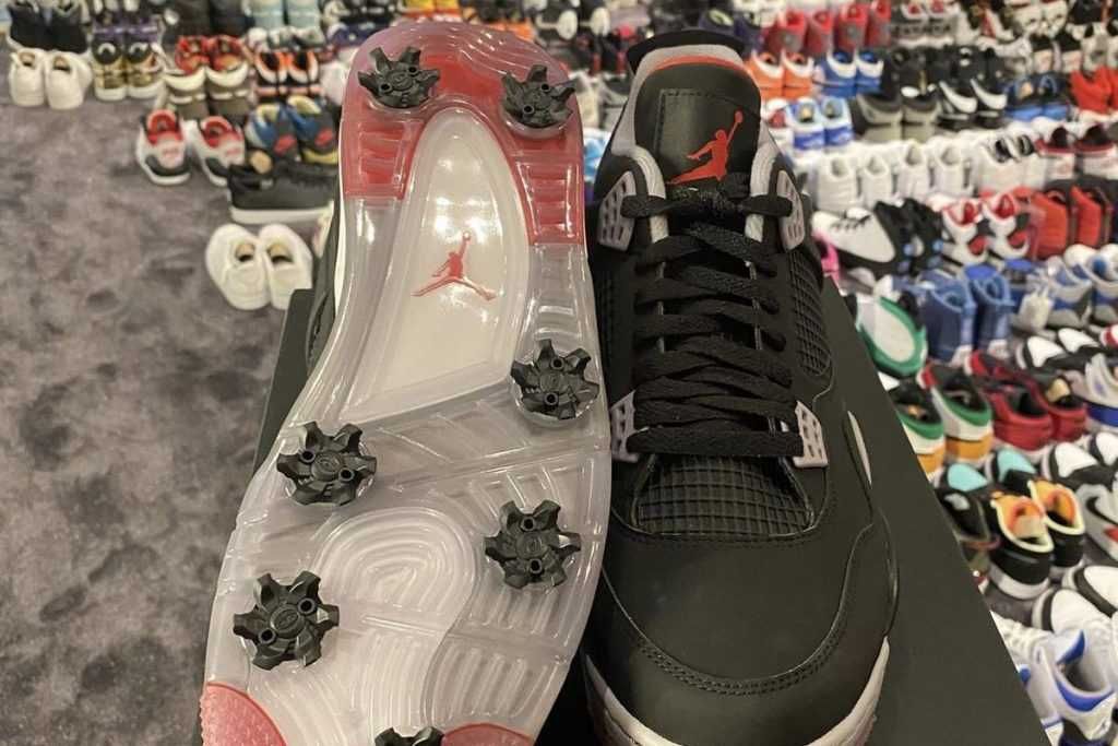 【スニダンで購入可】12/22発売 Nike Air Jordan 4 Golf "Bred" 抽選/定価/販売店舗まとめ 4枚目