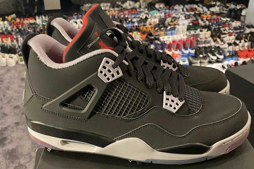 シューズ(男性用) Aj4 Bred gorf シューズ(男性用) Aj4 Bred gorf Nike Air Jordan 4 Golf