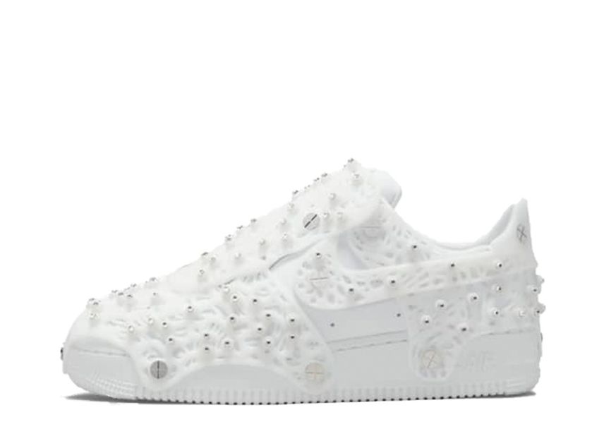 Swarovski Nike Women s Air Force 1 Low Retro Reflective Crystal Triple White