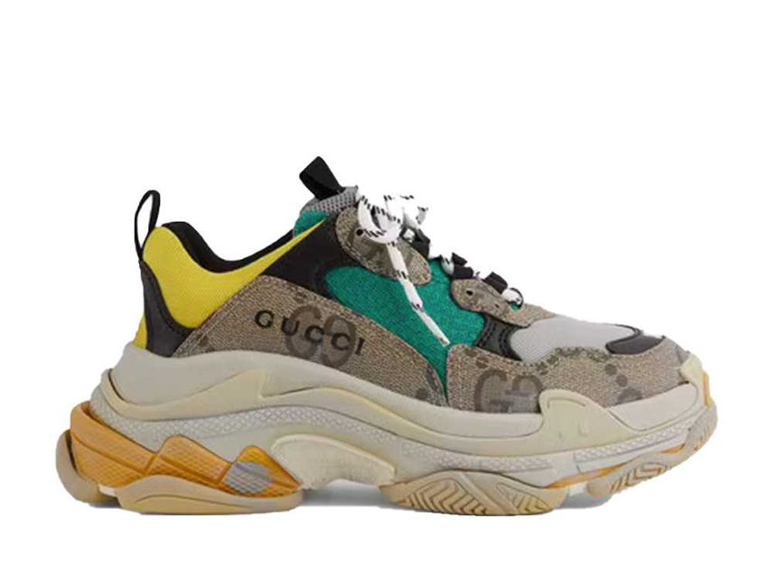 GUCCI × Balenciaga The Hacker Project Triple S