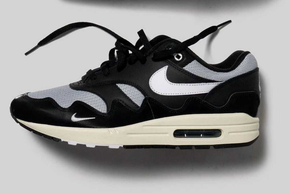 【販売リンクあり】海外12月発売 Patta × Nike Air Max 1 "Black" 抽選/定価/販売店舗まとめ 3枚目