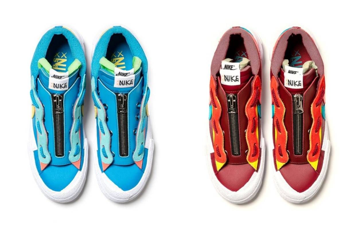 【スニダンで購入可】12/9・12/10発売 Kaws × Sacai × Nike Blazer Low 4colors  定価/販売店舗まとめ 2枚目