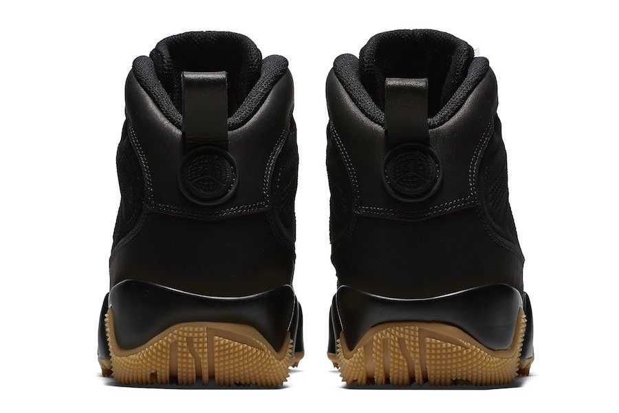 【リーク】海外11/24発売 Nike Air Jordan 9 boot NRG "Black/Gum" 抽選/定価/販売店舗まとめ 4枚目