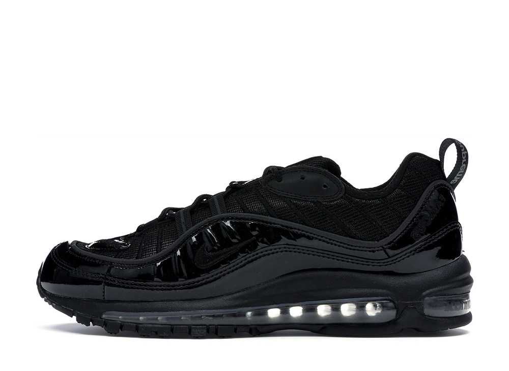 Nike air max 98 cuir noir on sale