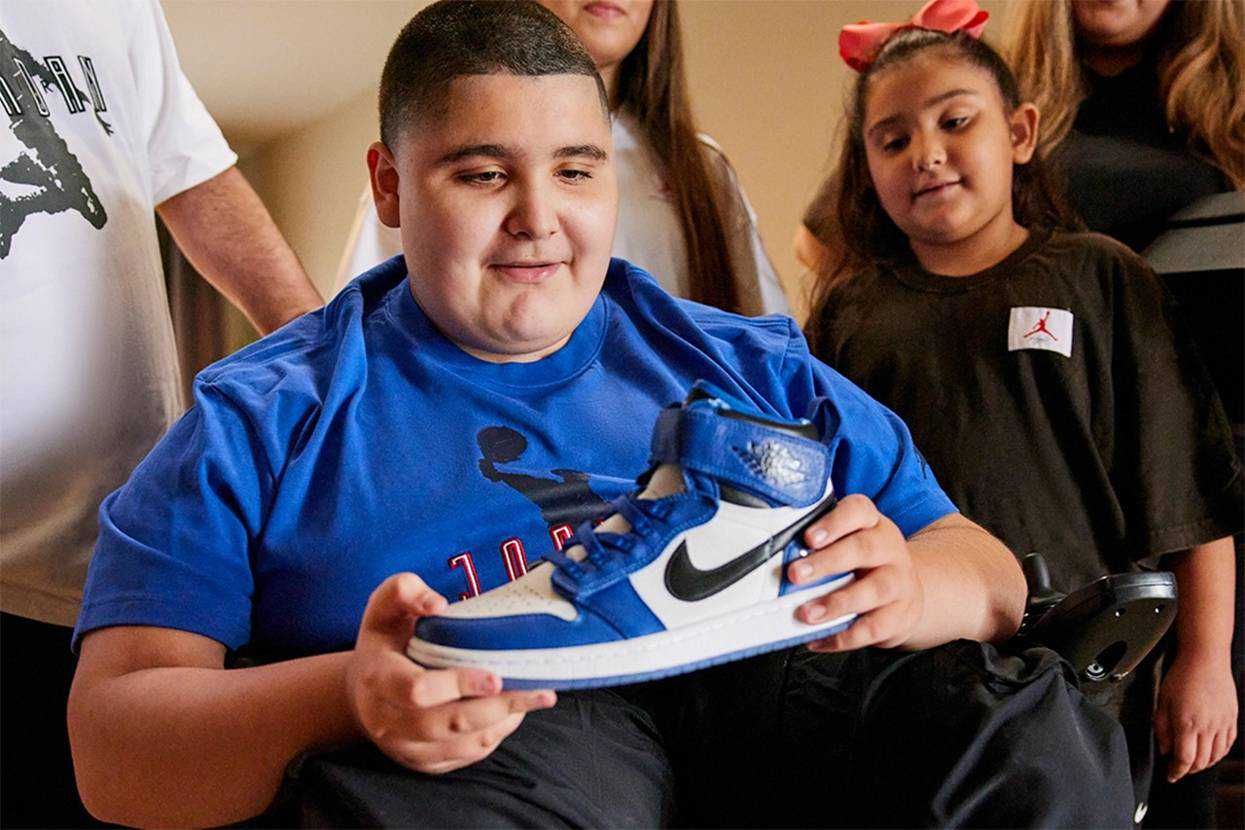 【ニュース】Make A Wish Foudation × Nike Air Jordan 1 Flyease "Jordan Carranza" 2枚目