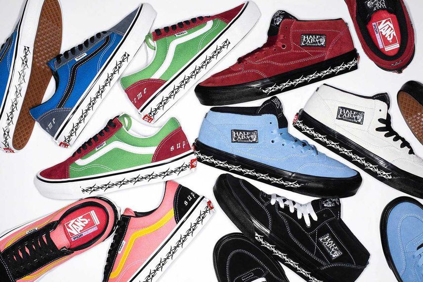 Supreme × Vans Old Skool