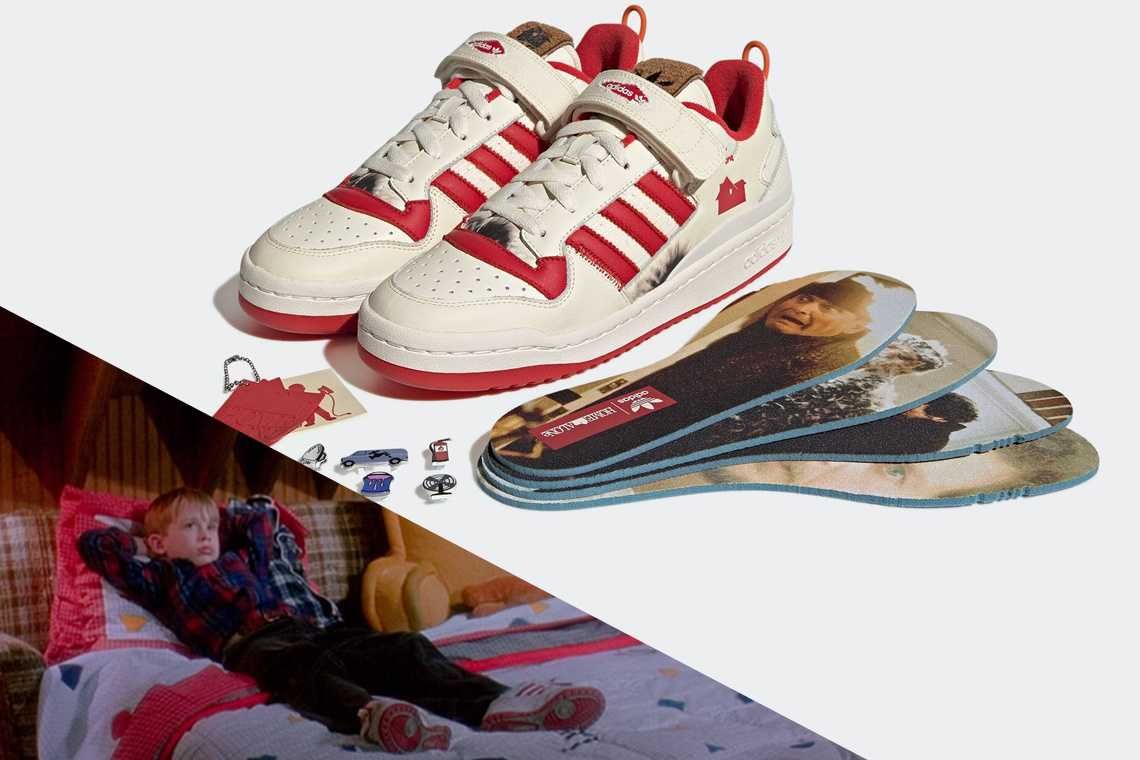 【スニダンで購入可】12/1/・12/11発売 adidas Forum Low "Home Alone" 抽選/定価/販売店舗まとめ 4枚目