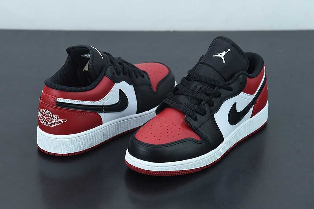 【スニダンで購入可】5/25発売 Nike Air Jordan 1 Low "Bred Toe" 抽選/定価/販売店舗まとめ 5枚目