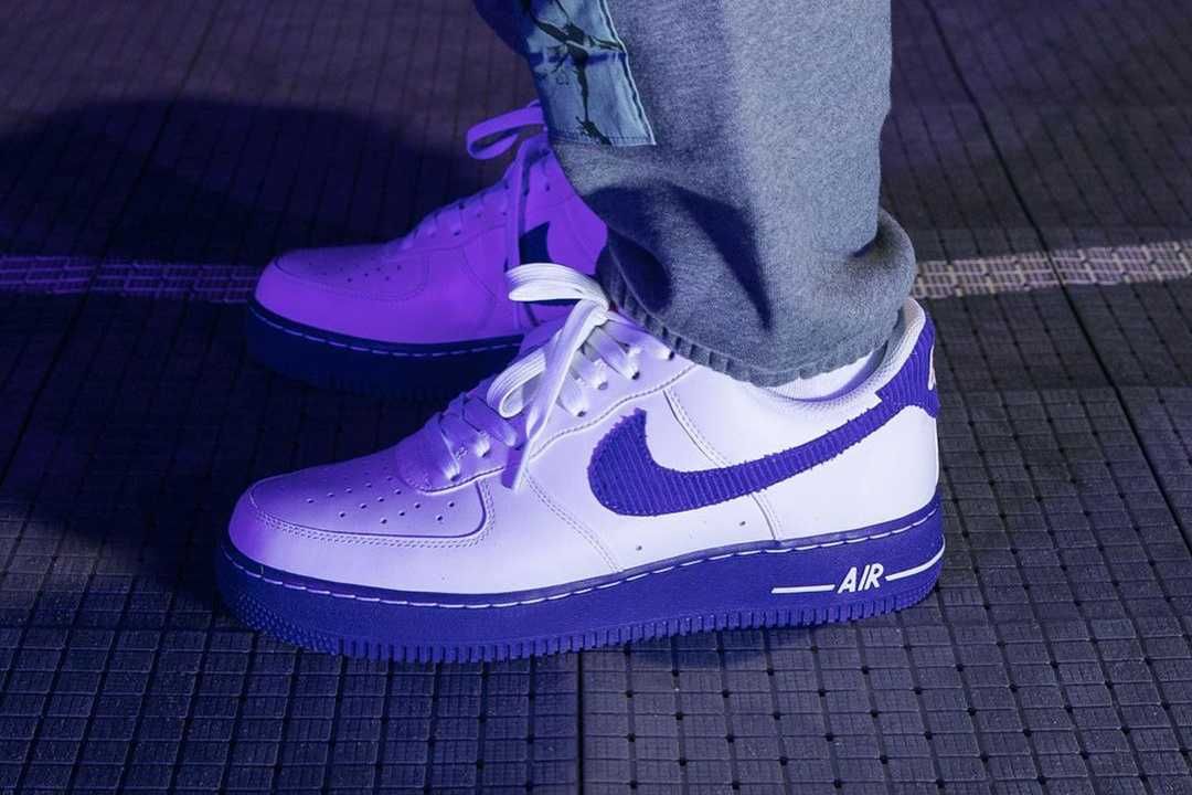 【販売リンクあり】11/29発売 Nike Air Force 1 Low '07 "White and Court Purple" 抽選/定価/販売店舗まとめ 2枚目