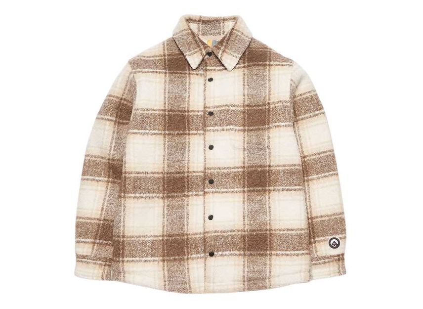 おしゃれ KITH Sheridan Shirt Jacket 黒 ボアジャケット ウール