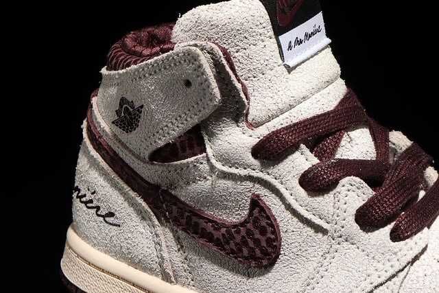 【スニダンで購入可】12/4発売 A Ma Maniére × Nike Air Jordan 1 Retro High OG "Sail and Burgundy" 抽選/定価/販売店舗まとめ 3枚目