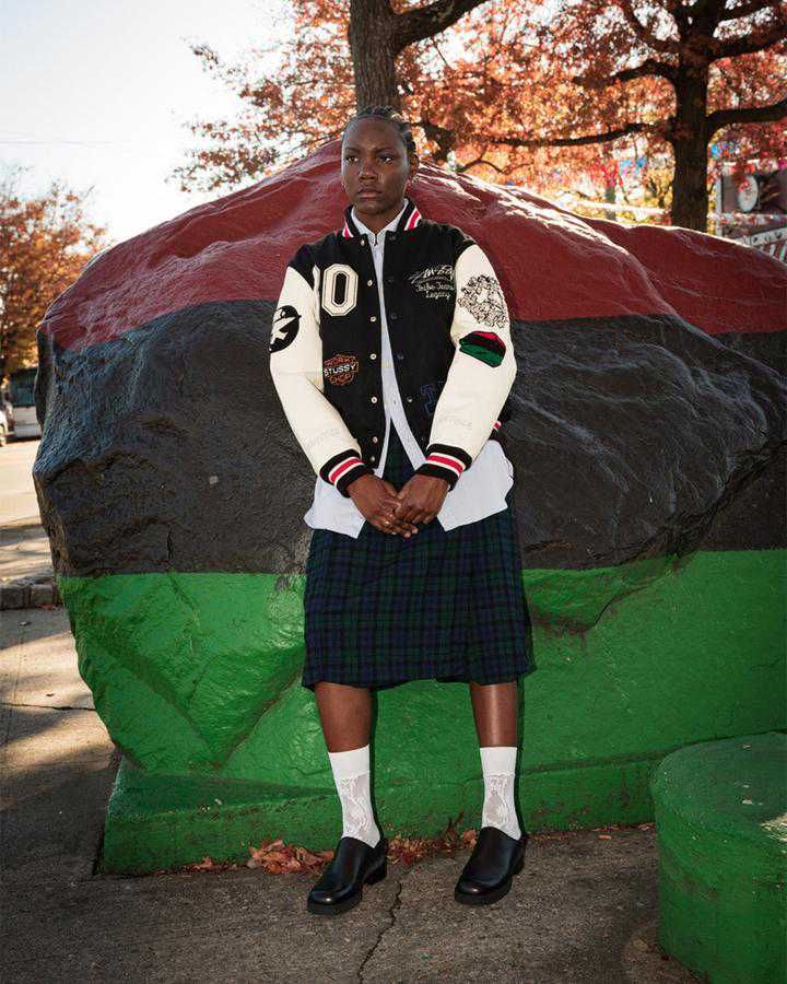 【販売リンクあり】12/4発売 Stüssy × Denim Tears × OurLegacy Varsity Jacket 抽選/定価/販売店舗まとめ 4枚目