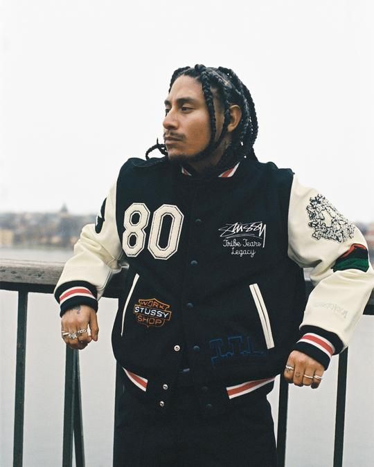 【販売リンクあり】12/4発売 Stüssy × Denim Tears × OurLegacy Varsity Jacket 抽選/定価/販売店舗まとめ 3枚目