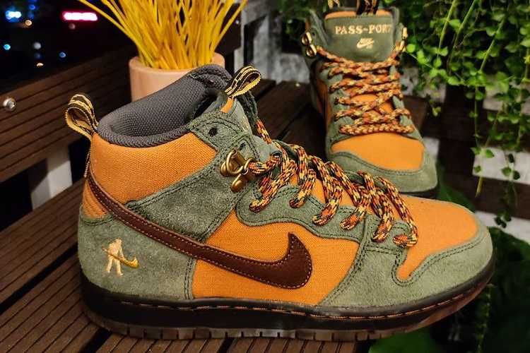 【スニダンで購入可】3/5・3/8発売 PASS~PORT × Nike SB Dunk High "Work Boot" 抽選/定価/販売店舗まとめ 9枚目